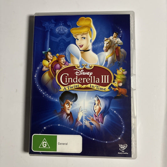 Cinderella III - A Twist in Time (Special Edition, DVD, 2007) NEW Region 4