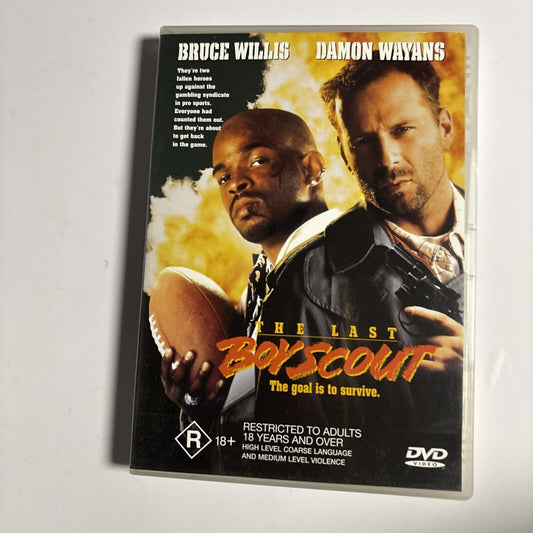The Last Boy Scout (DVD, 1991) Bruce Willis, Damon Wayans  Region 4