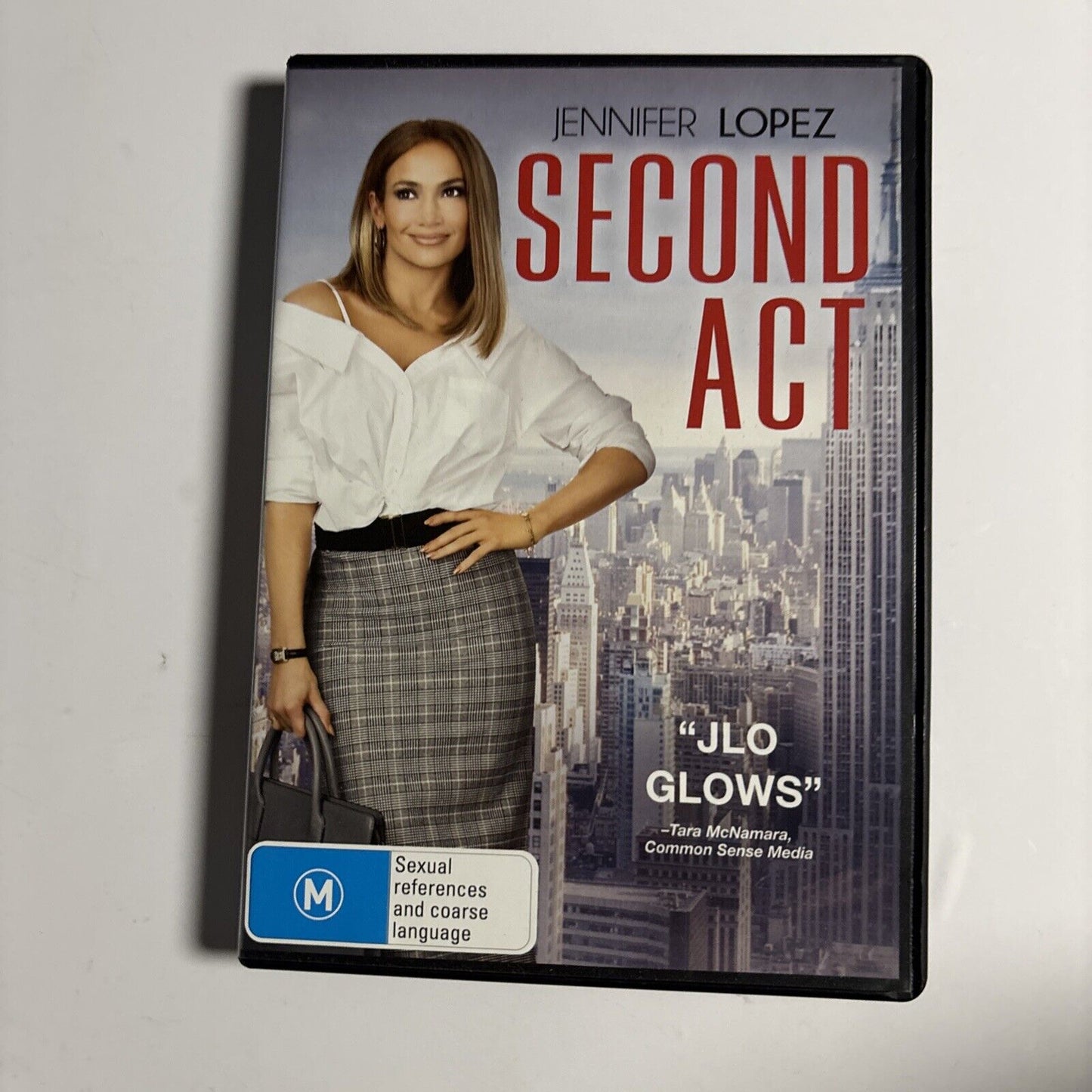 Second Act (DVD, 2018) Jennifer Lopez NEW Region 4