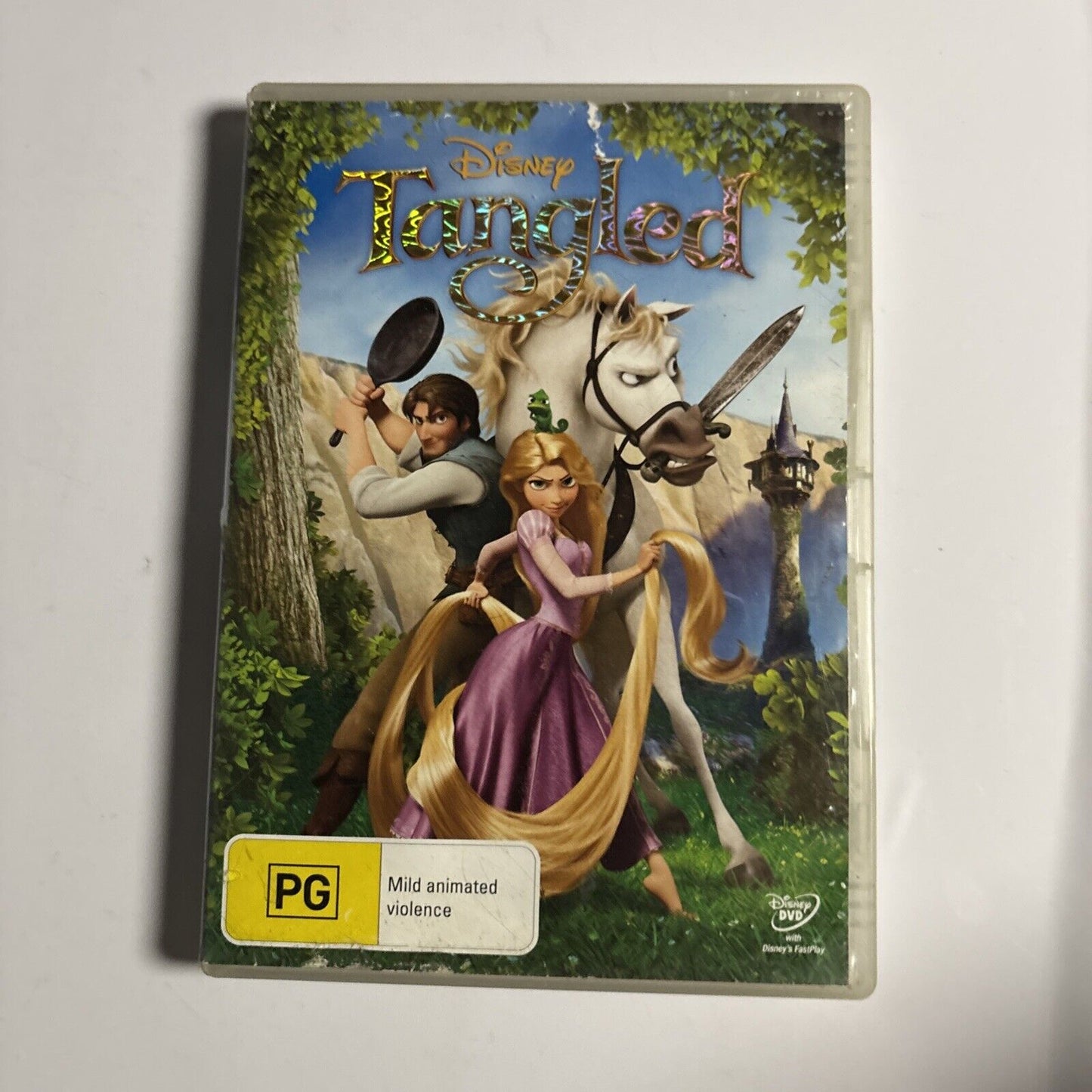Tangled (DVD, 2010) Delaney Rose Stein, Tim Mertens Disney Region 4