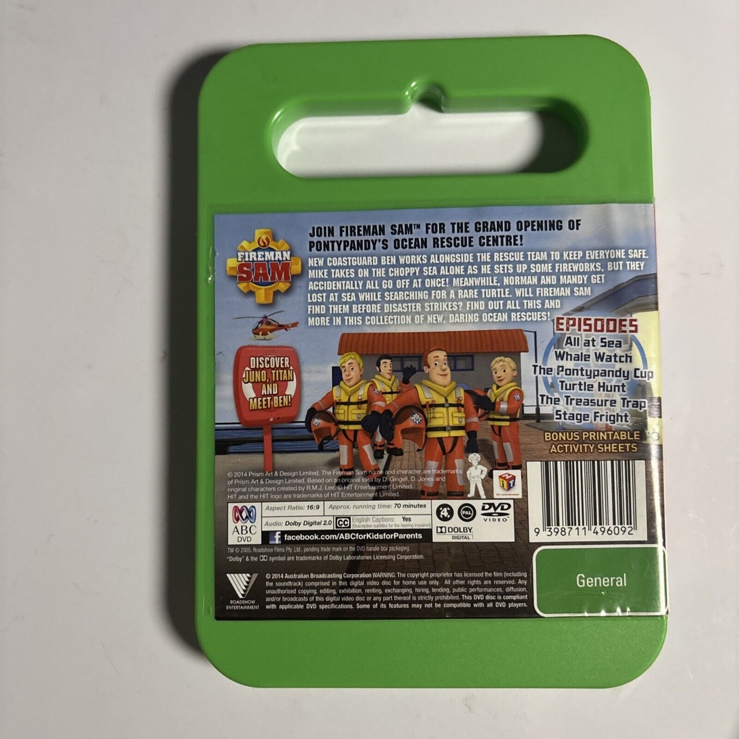 Fireman Sam - Ocean Rescue! (DVD, 2013) Region 4