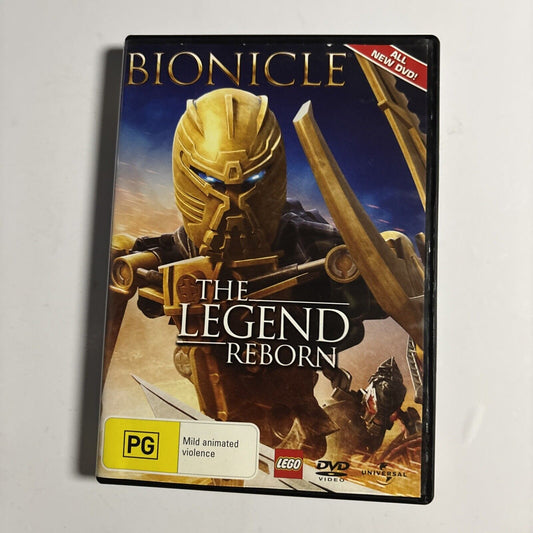 Bionicle - The Legend Reborn (DVD, 2009) Region 4 &2