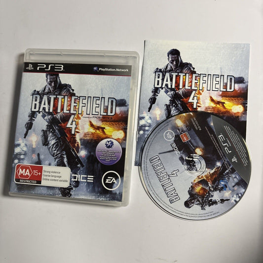 Battlefield 4 - Sony PlayStation 3 PS3 2013 Game & Manual