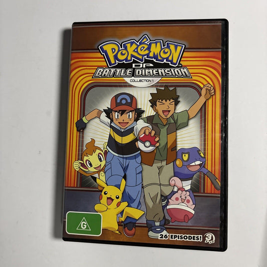 Pokemon - Diamond & Pearl Battle Dimension : Collection 1 (DVD, 2008) Region 4