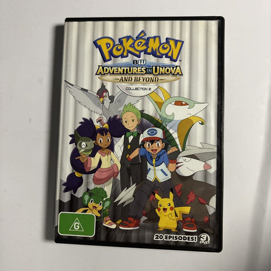 Pokemon - Black & White Adventures in Unova & Beyond: Collection 2 (DVD, 2013)