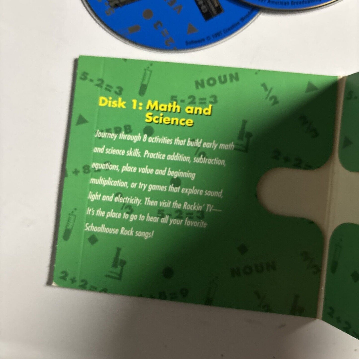 School House Rocks 1st & 2nd Grade Essentials PC CDROM Win3.1 Mac 1997