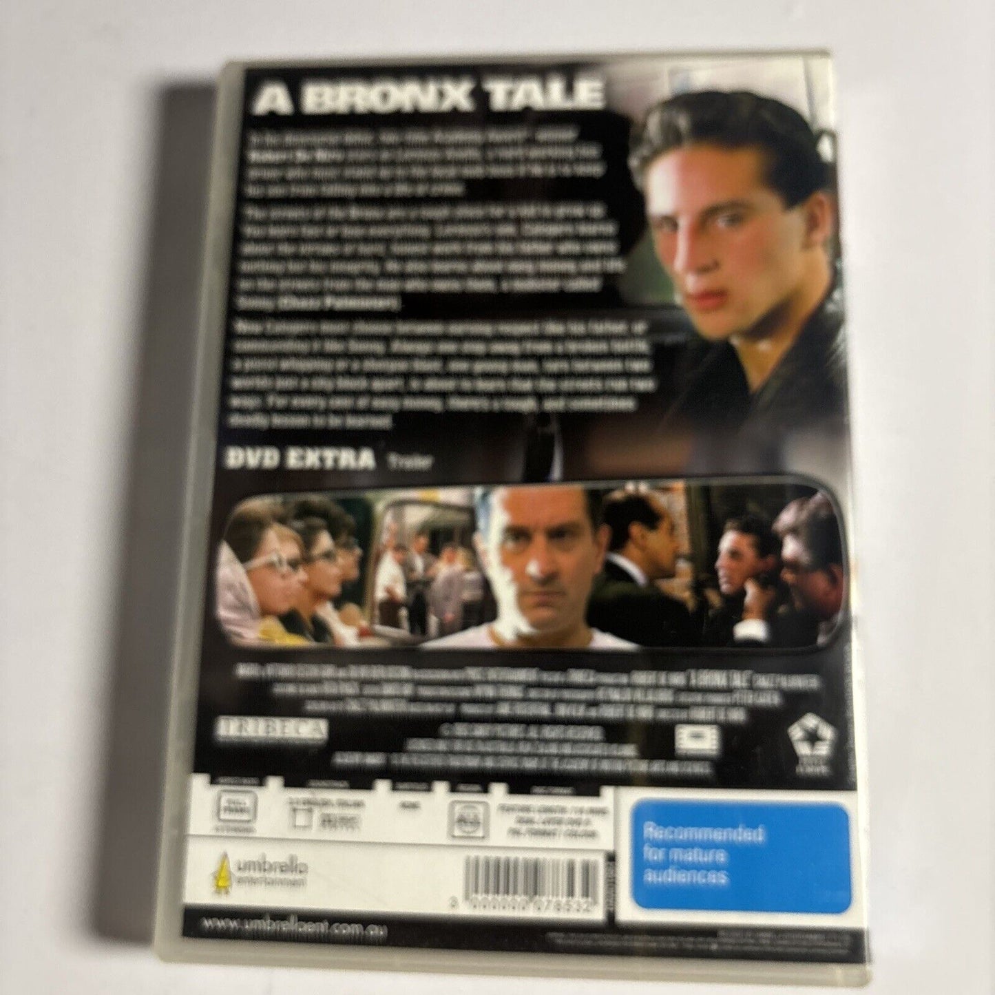 A Bronx Tale (DVD, 1993) Robert De Niro, Chazz Palminteri, Joe Pesci All Regions