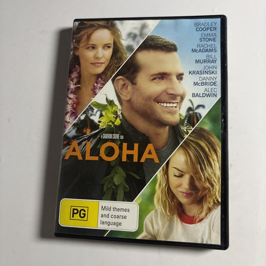 Aloha (DVD, 2015) Bradley Cooper, Emma Stone Region 4