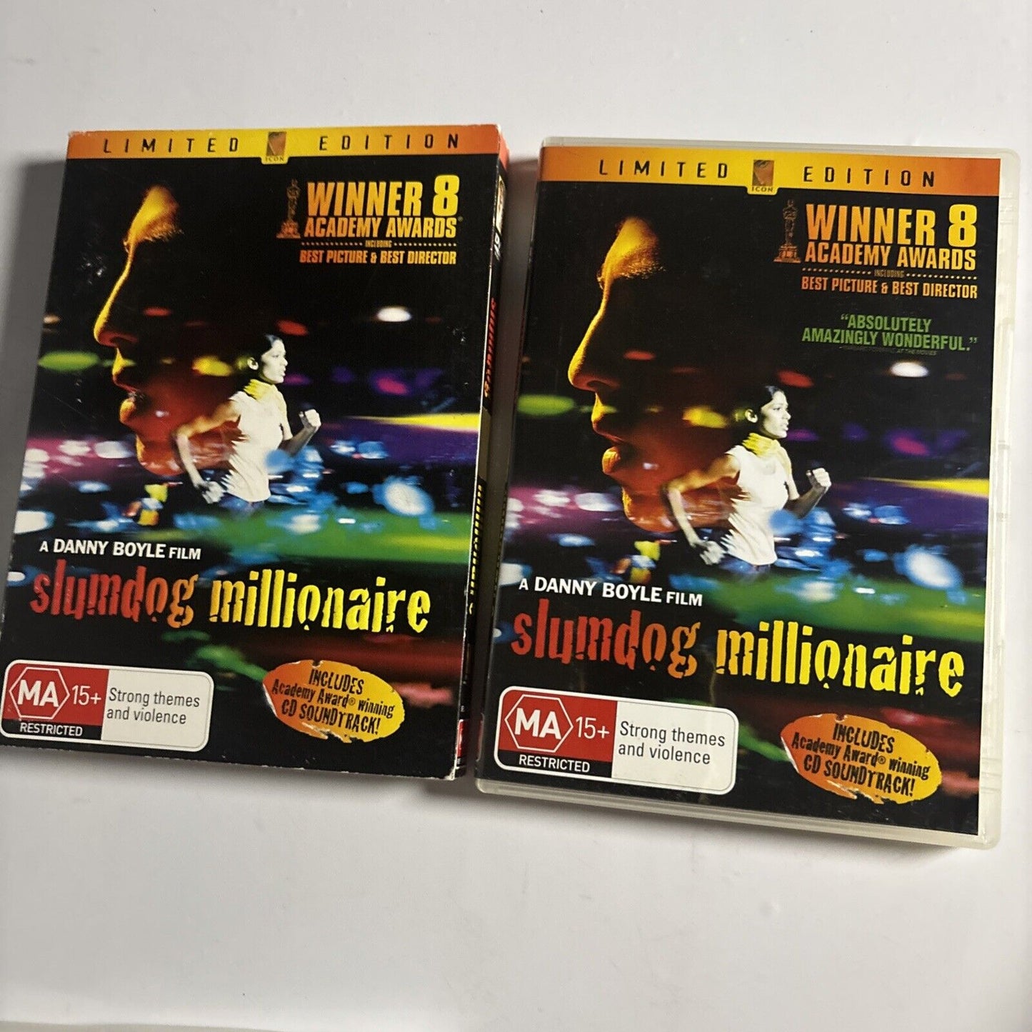 Slumdog Millionaire (Limited Edition, DVD + CD Soundtrack, 2008) Region 4