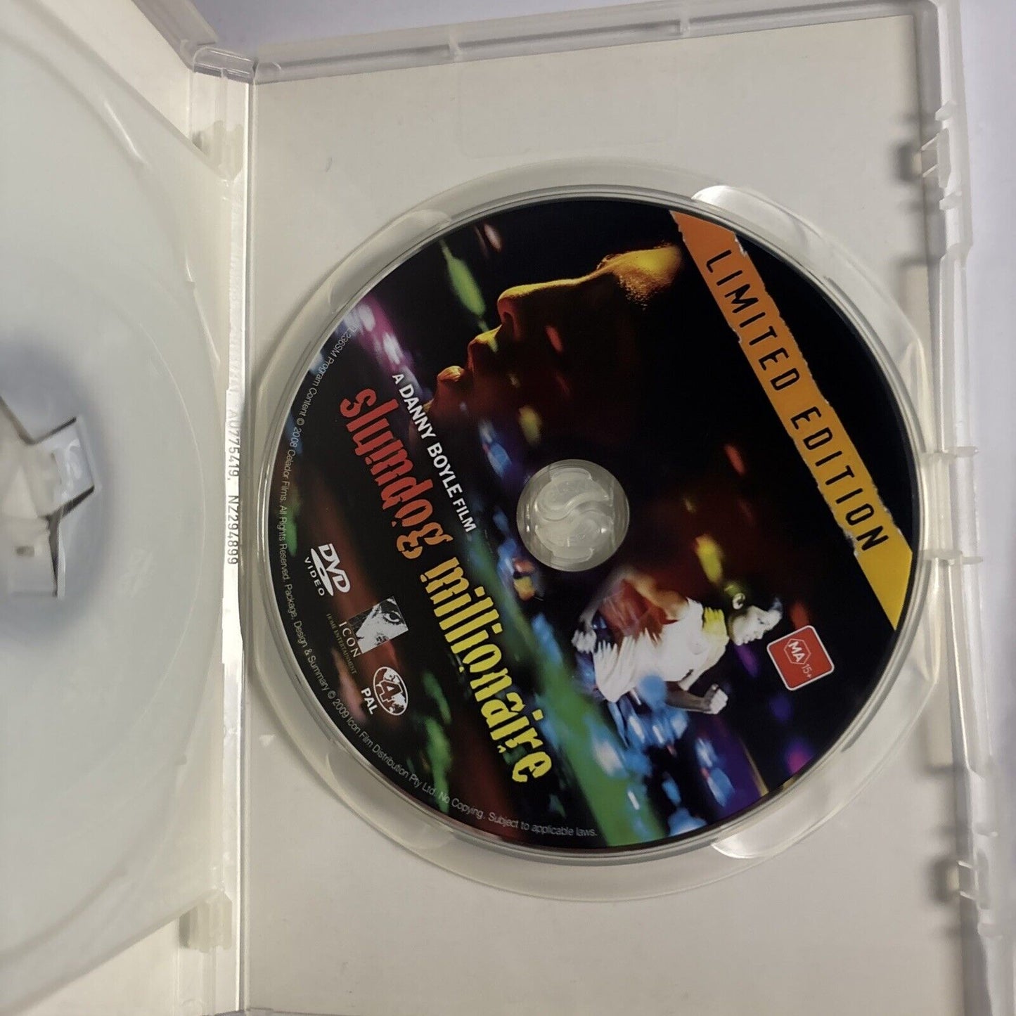 Slumdog Millionaire (Limited Edition, DVD + CD Soundtrack, 2008) Region 4
