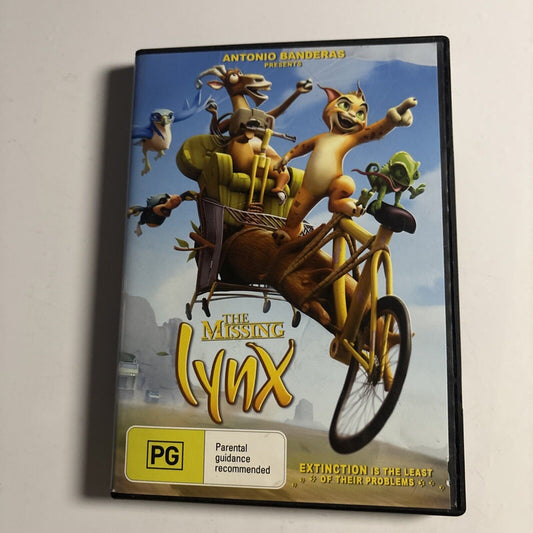 The Missing Lynx (DVD, 2013) Antonio Banderas Region All