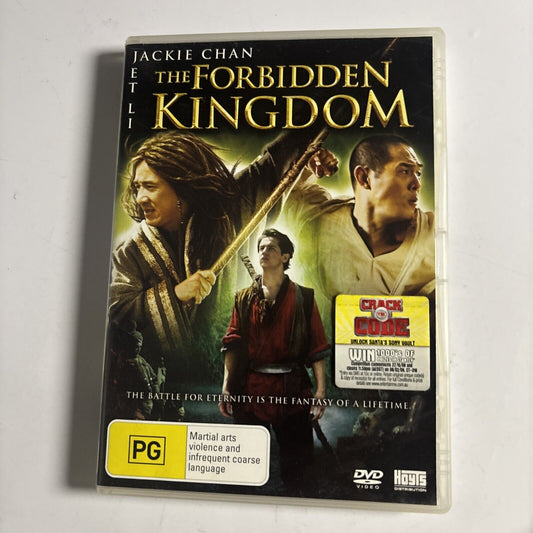 The Forbidden Kingdom (DVD, 2008) Jackie Chan  Region 4