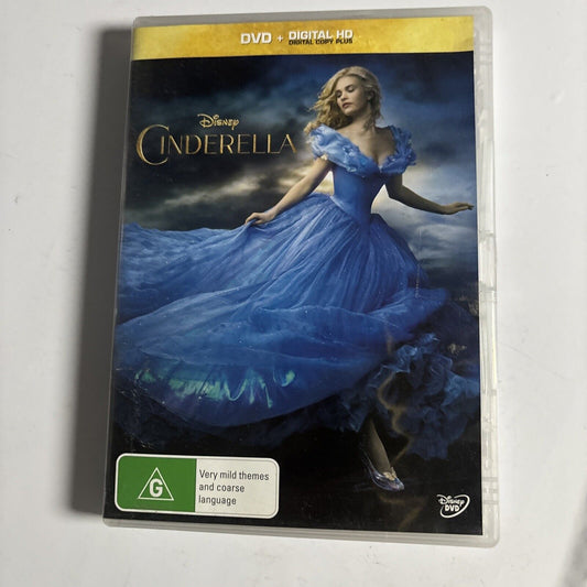 Disney Cinderella (DVD, 2015) Cate Blanchett, Lily James Region 4