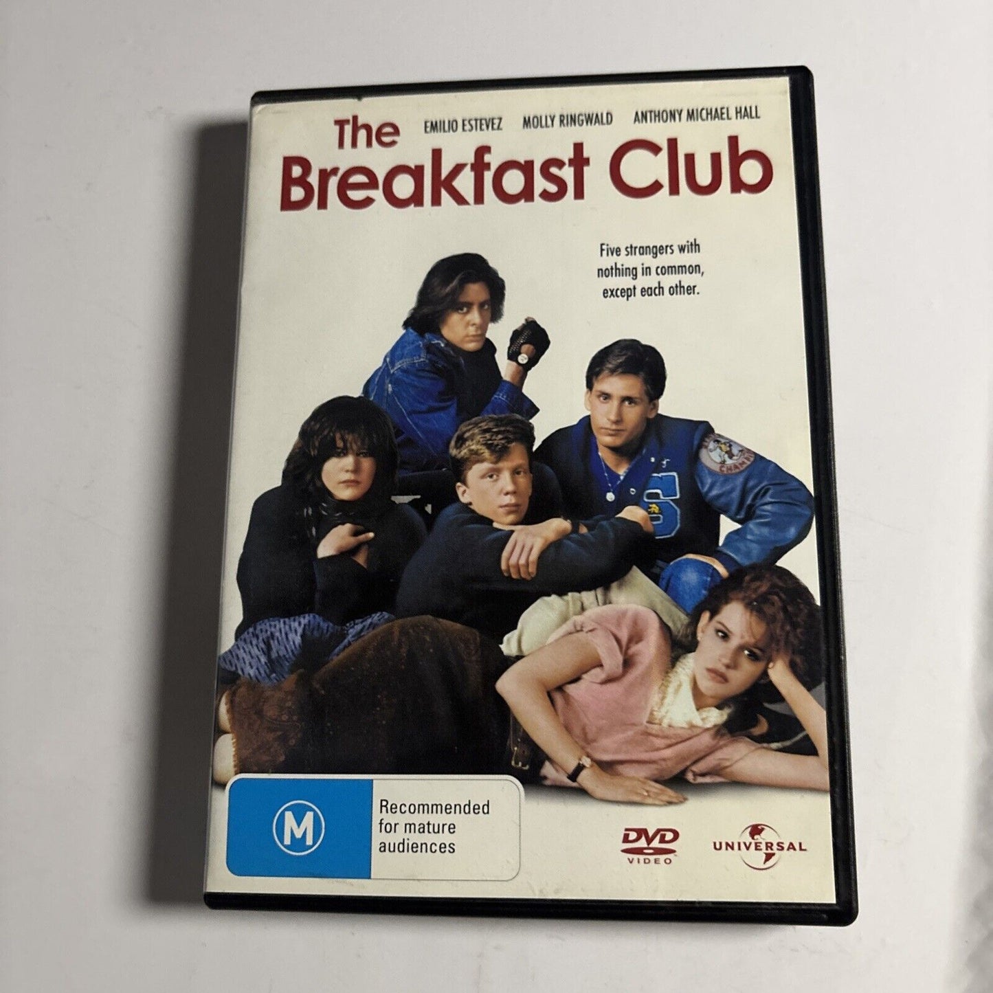 The Breakfast Club (DVD, 1985) Molly Ringwald, Judd Nelson Region 4 &2
