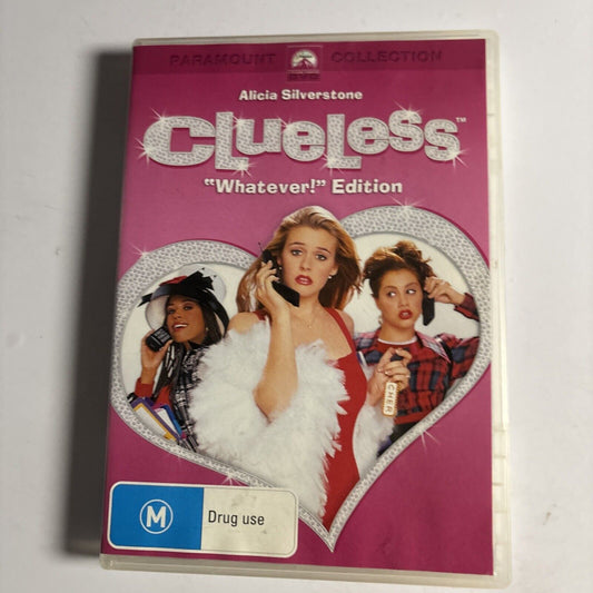 Clueless - Whatever Edition (DVD, 1995) Alicia Silverstone Region 4