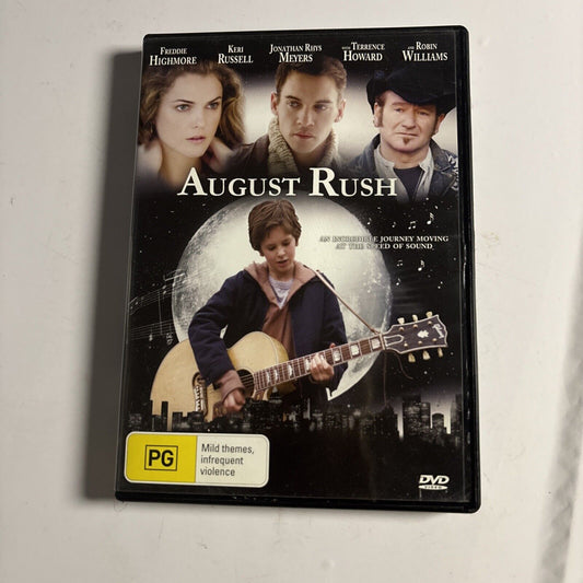 August Rush (DVD, 2007) Robin Williams Region 4