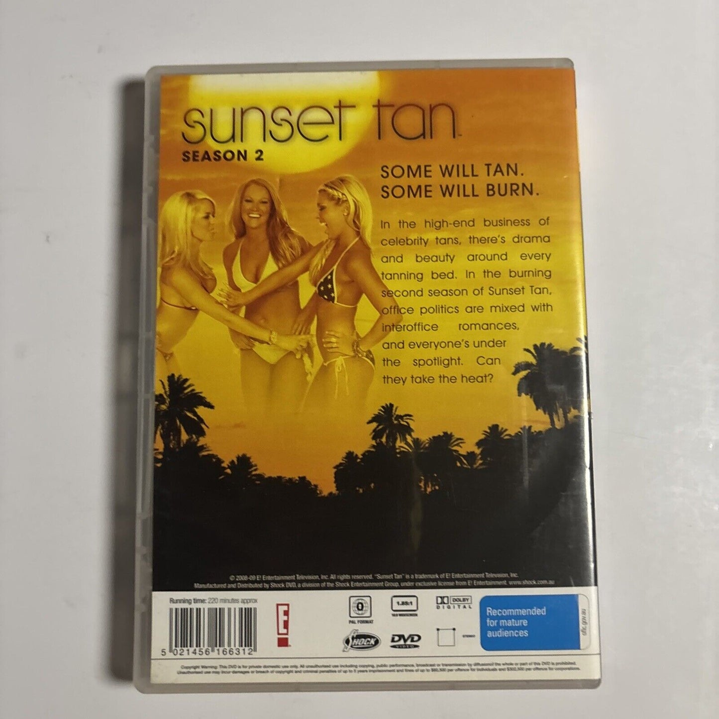 Sunset Tan : Season 2 (DVD, 2008, 2-Disc) All Regions