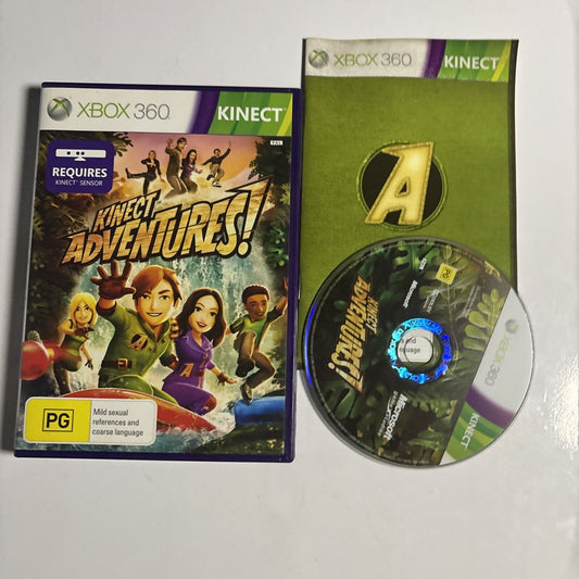Kinect Adventures! Xbox 360 Manual PAL