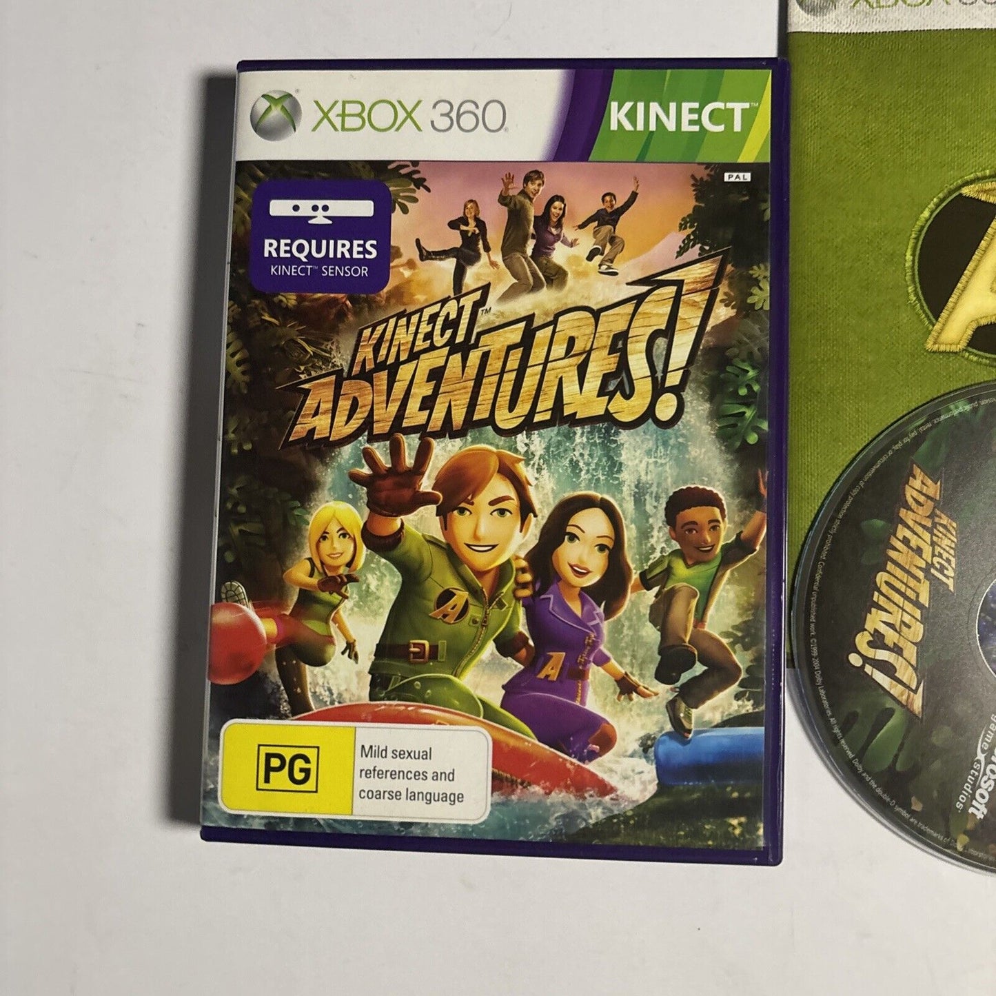 Kinect Adventures! Xbox 360 Manual PAL