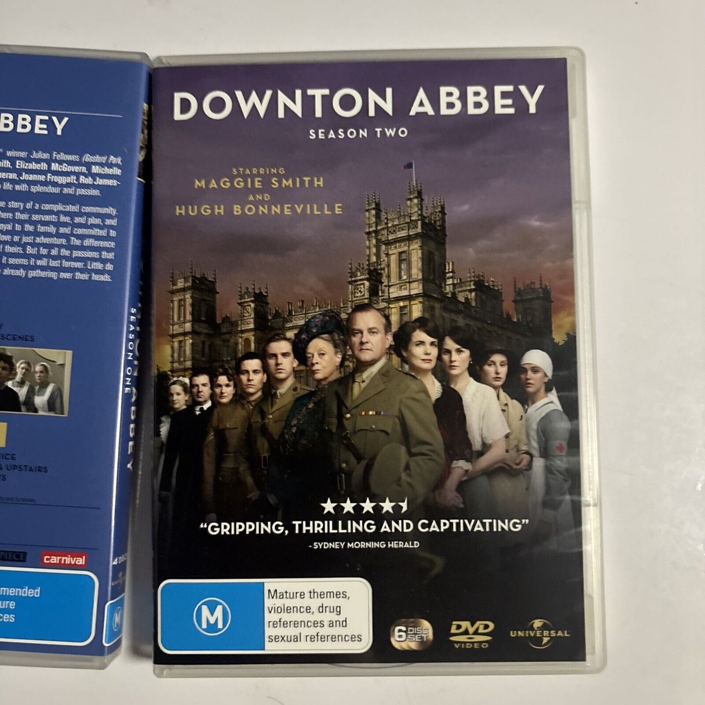 Downton Abbey : Season 1 & 2 (DVD, 2011, 10-Disc) Region 4 &2