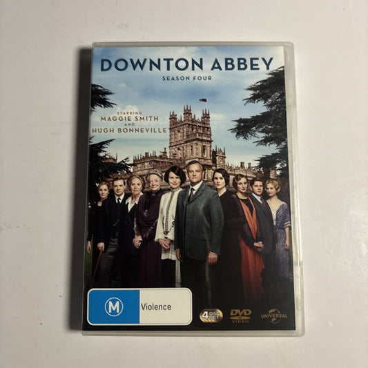 Downton Abbey : Season 4 (DVD, 2013, 4-Disc) Region 4 &2
