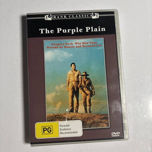 The Purple Plain (DVD, 1955) Gregory Peck, Win Min Than Region 4