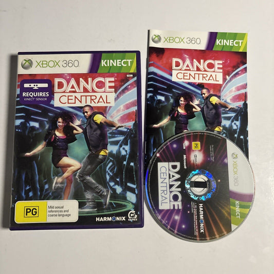Dance Central - Xbox 360 Kinect Game complete with Manual PAL