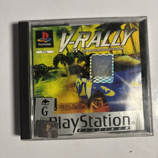 V-Rally PS1 Sony PlayStation 1 PAL