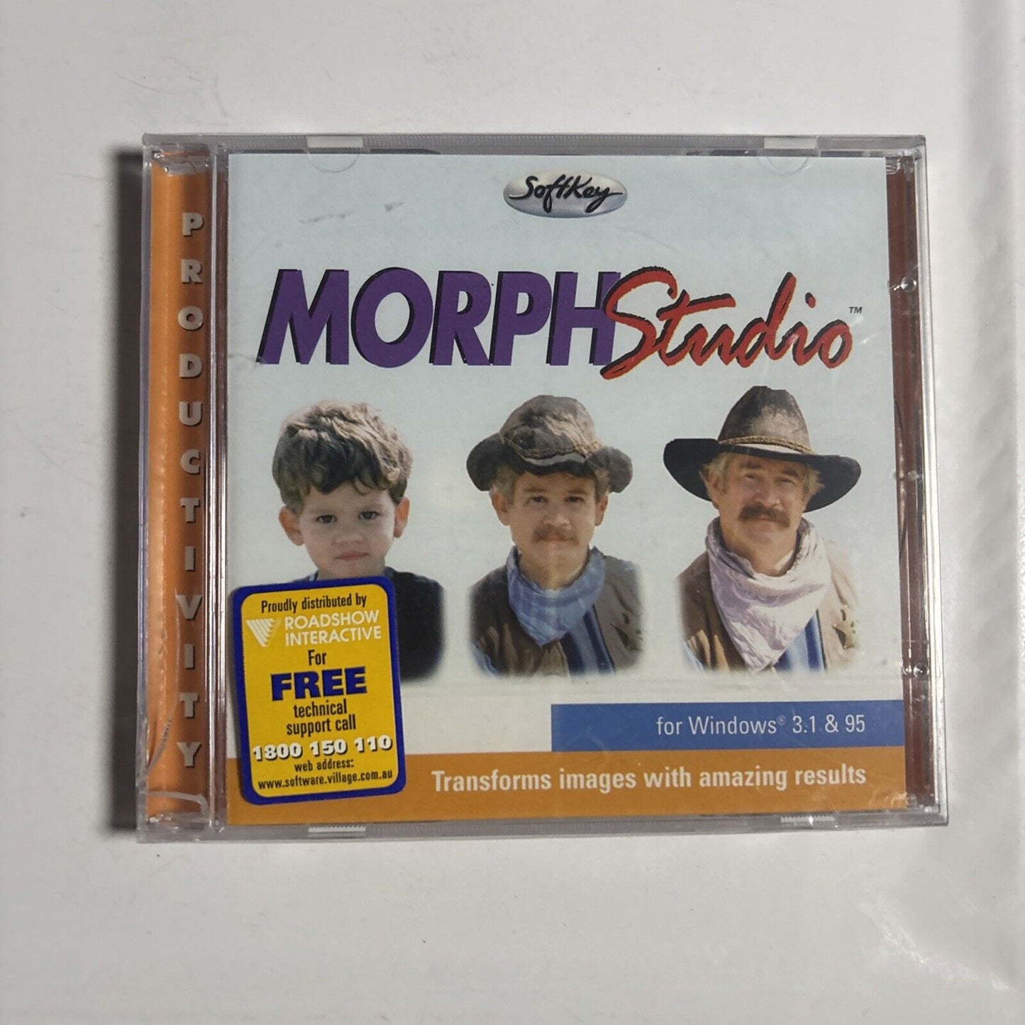 Morph Studio For PC CDROM Windows 3.1 95 By SoftKey *New Sealed*