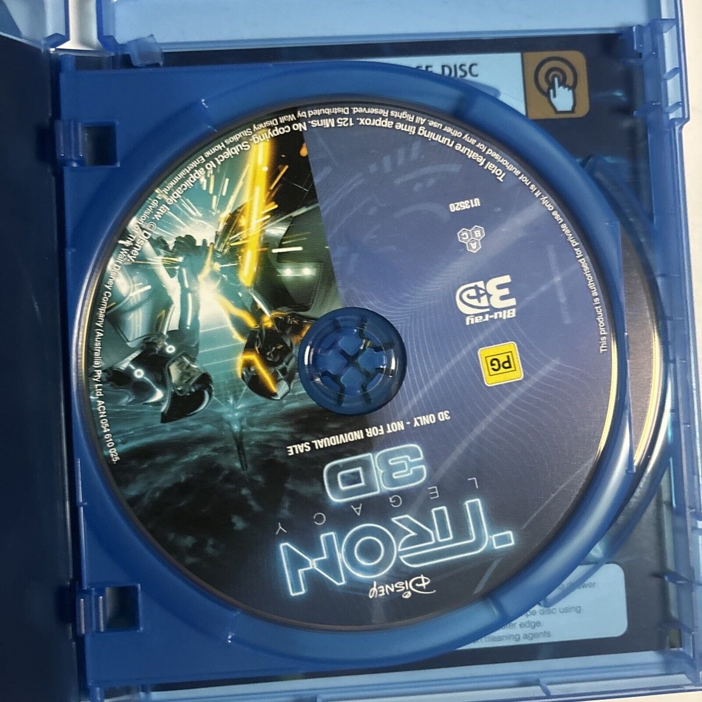 Tron - Legacy 3D (Blu-ray 3D, 2010, 2-Disc) Jeff Bridges All Regions