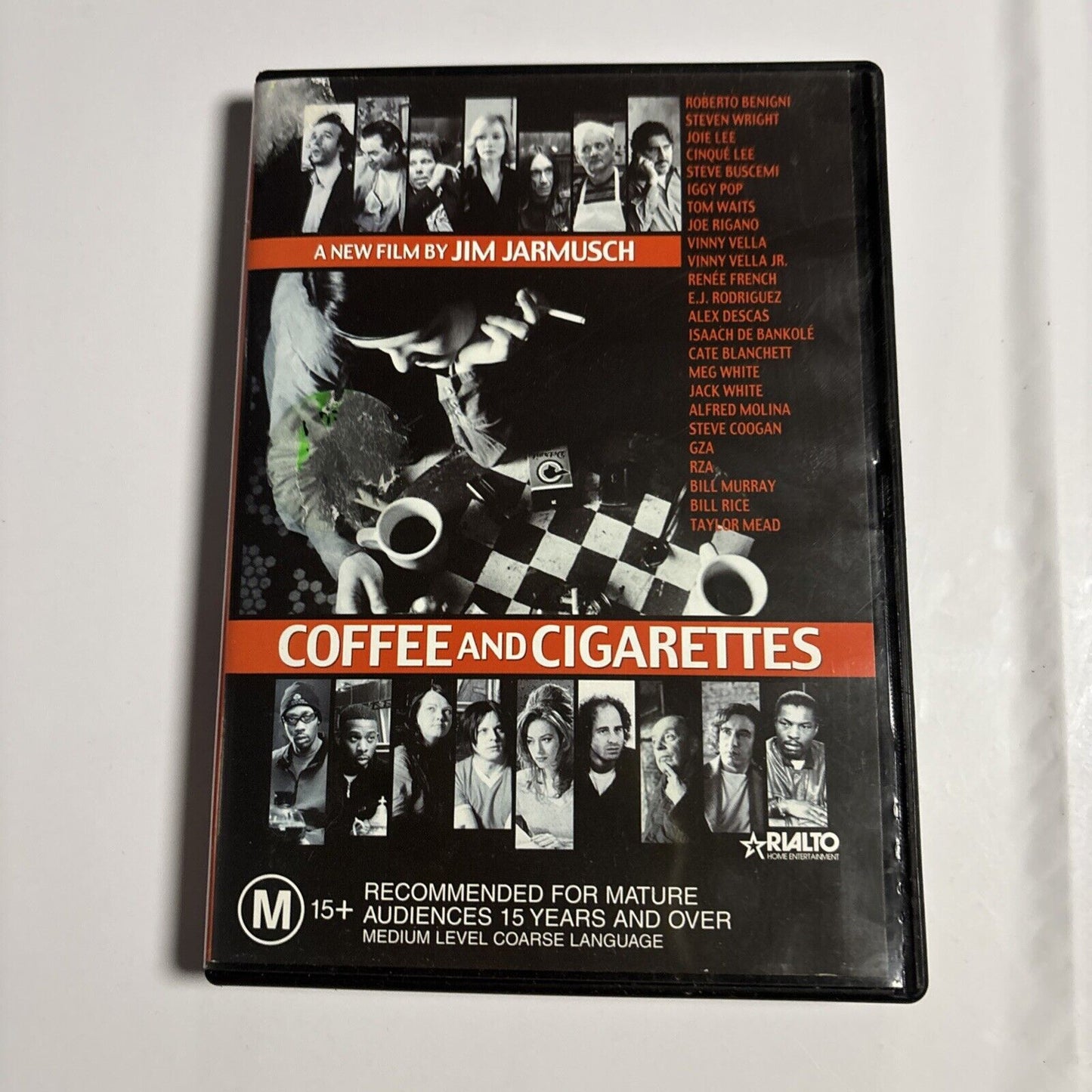 Coffee & Cigarettes (DVD, 2003) Bill Murray, Jim Jarmusch Region 4