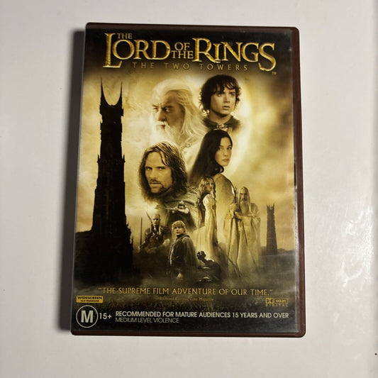 The Lord of the Rings - The Two Towers (DVD, 2002, 2-Disc) Region 4