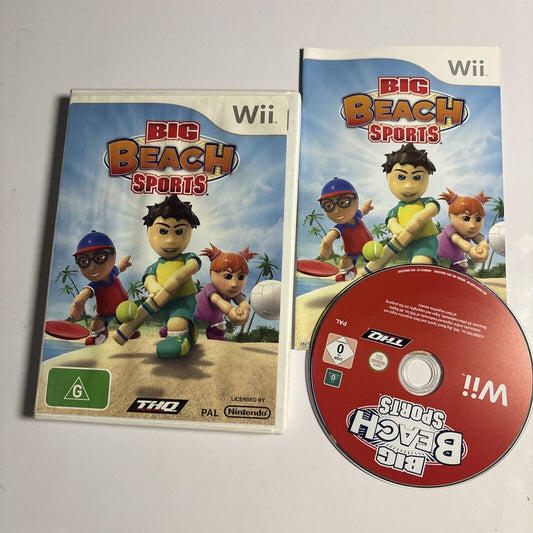 Big Beach Sports (Nintendo Wii) + Manual PAL