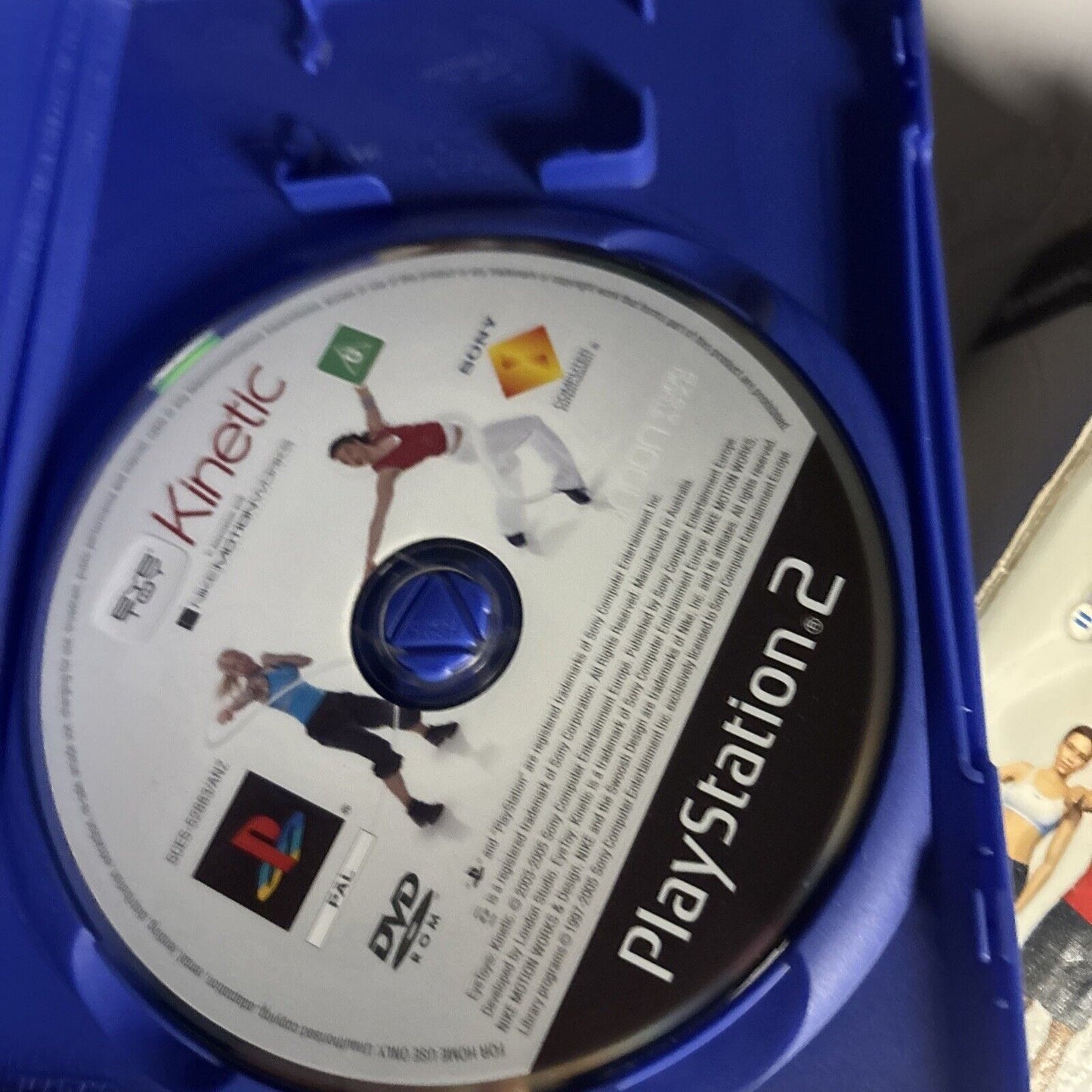 Eye Toy Kinetic + Eye Toy Camera Game USB Playstation 2 PS2 PAL