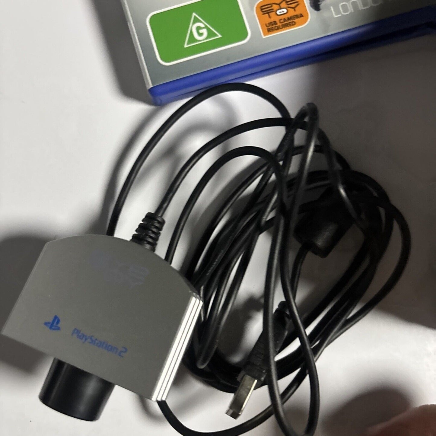 Eye Toy Kinetic + Eye Toy Camera Game USB Playstation 2 PS2 PAL