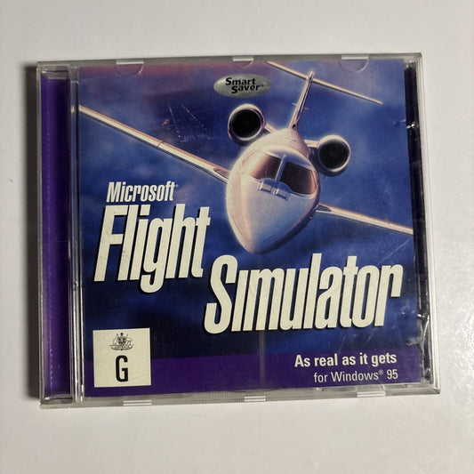 Microsoft Flight Simulator PC CDROM Windows 95