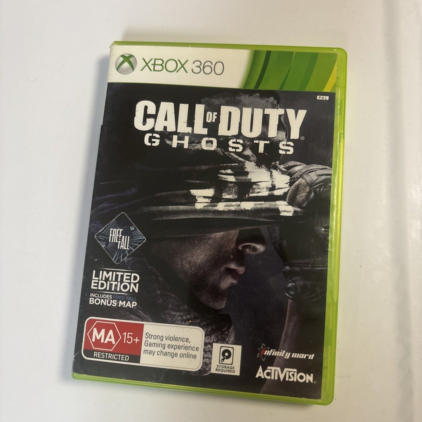 Call Of Duty Ghosts - Microsoft Xbox 360 Game PAL 2 Discs