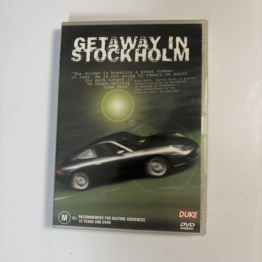 Getaway in Stockholm (DVD, 2002) Region 4
