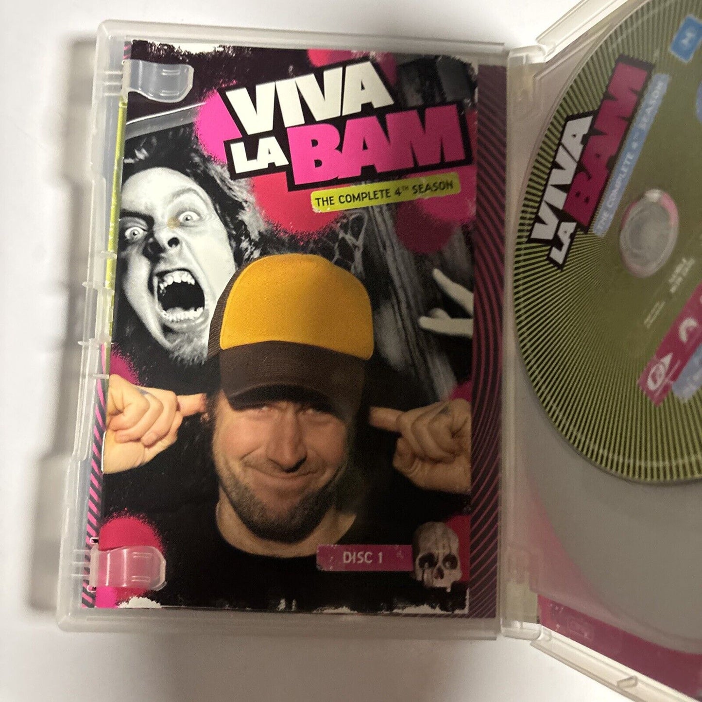 Viva La Bam : Season 4 & 5 (DVD, 2005, 3-Disc) Bam Margera Region 4
