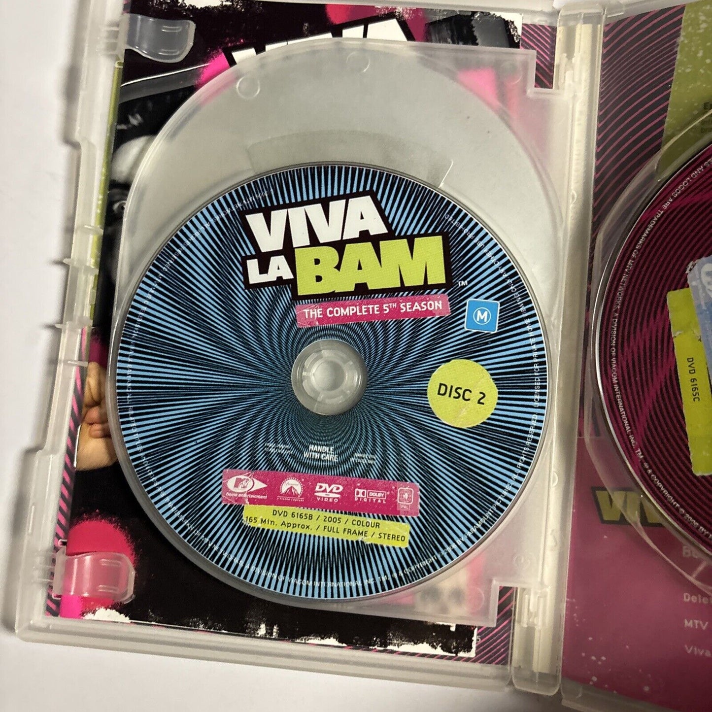 Viva La Bam : Season 4 & 5 (DVD, 2005, 3-Disc) Bam Margera Region 4