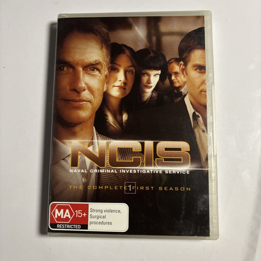 NCIS : Season 1 (DVD, 2003, 6-Disc) David Mccallum, Mark Harmon Region 4