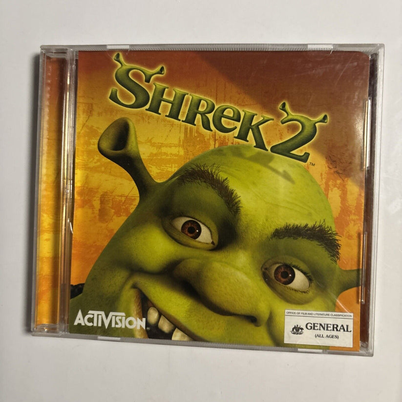 Shrek 2 PC CD-ROM Activision 2004 Dreamworks Win 95 98 XP – Retro Unit