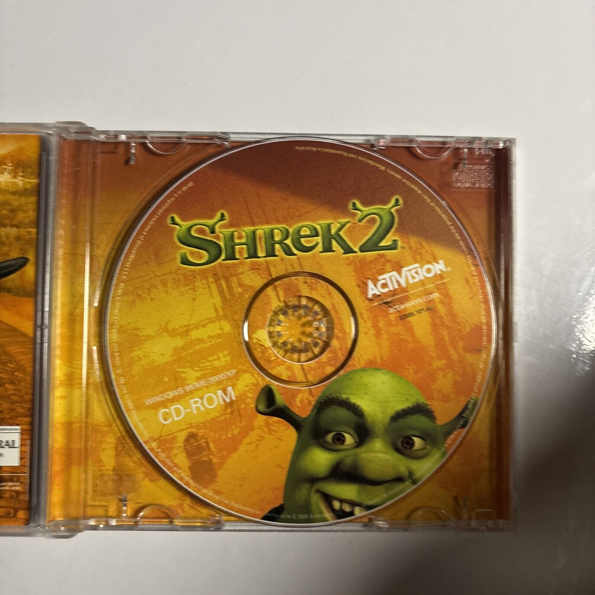 Shrek Computer Cd Shrek 2 PC CD-ROM Activision 2004 Dreamworks Win 95 98 XP – Retro Unit