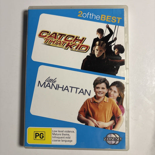 Catch That Kid / Little Manhattan (DVD, 2-Disc) Josh Hutcherson Region 4