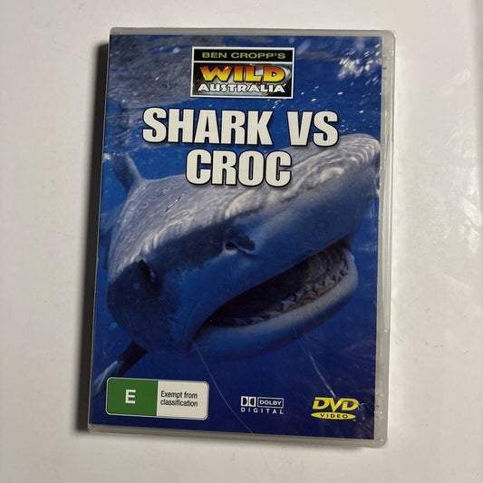 Shark Vs Croc - Ben Cropp's Wild Australia (DVD) NEW All Regions