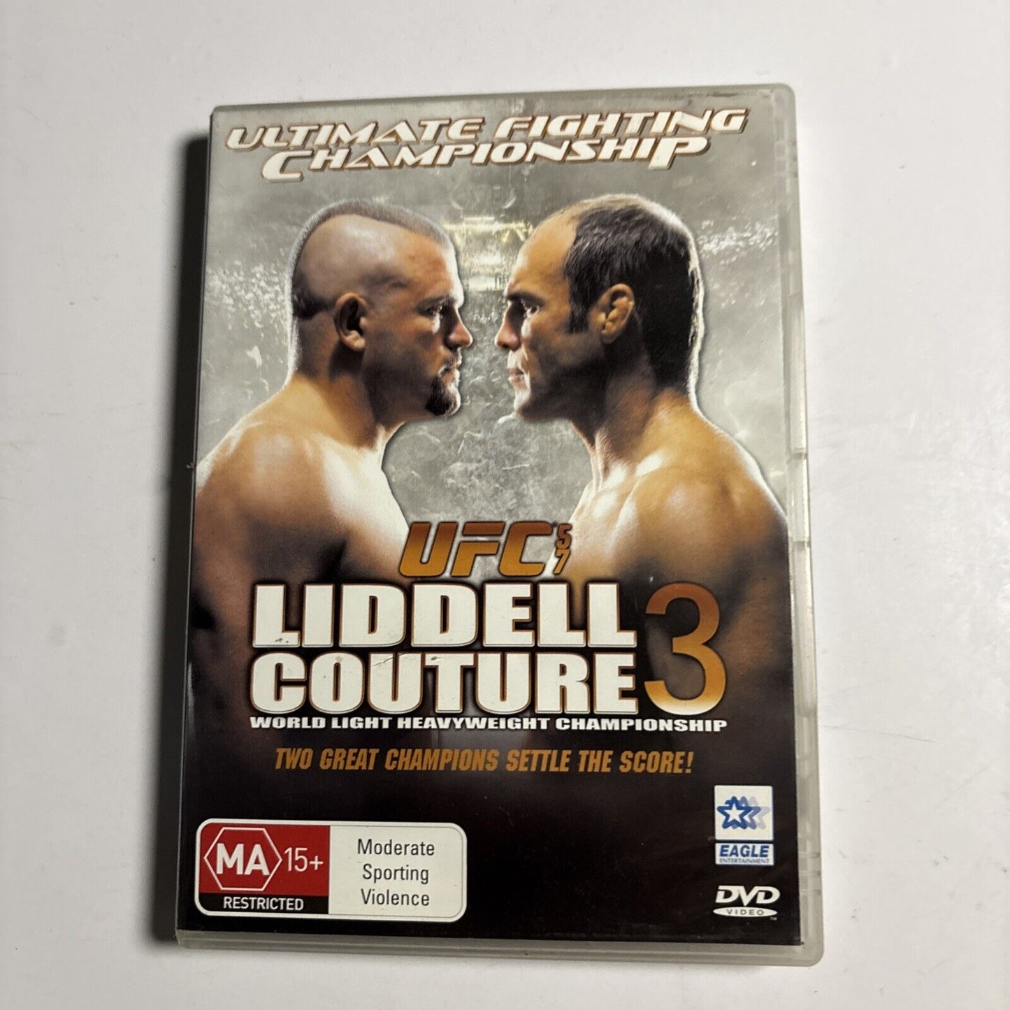 UFC #57 - Liddell Vs Couture (DVD, 2006) Region 4