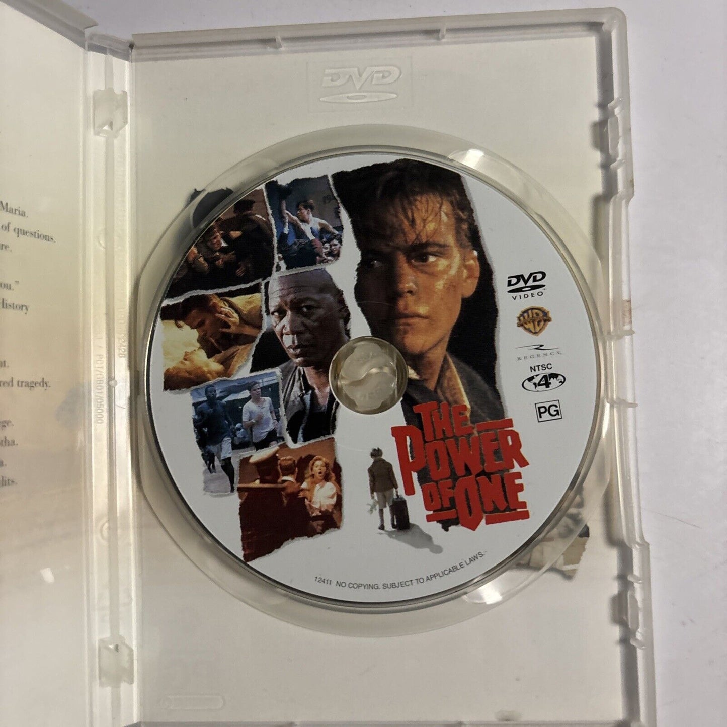 The Power of One (DVD, 1992) Morgan Freeman, Stephen Dorff Region 4
