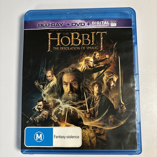The Hobbit: The Desolation of Smaug (Blu-ray, 2013) Martin Freeman Region B