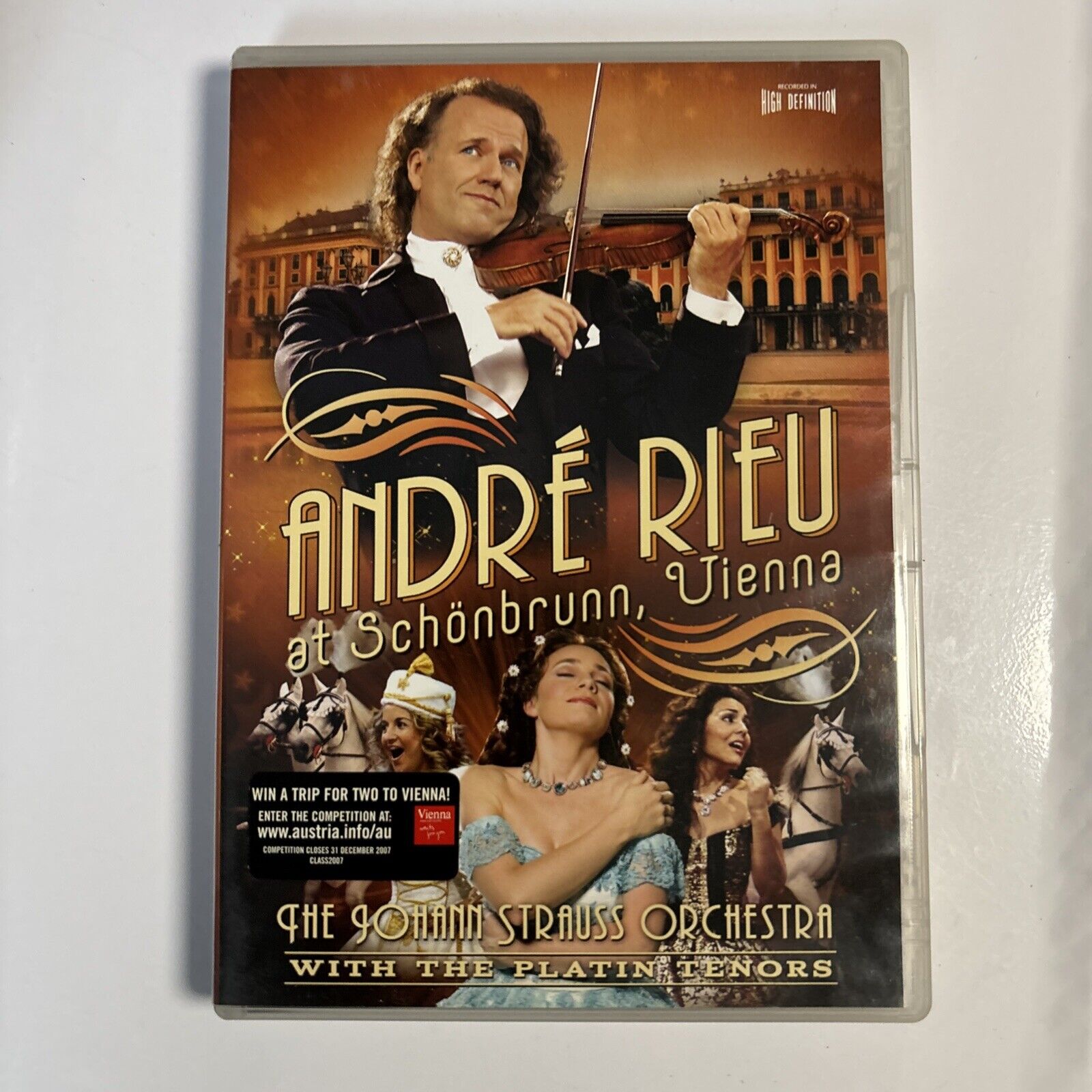Andre Rieu2006 André Rieu at Schoenbrunn/Vienna by André Rieu (DVD, 2006) All Regions ...