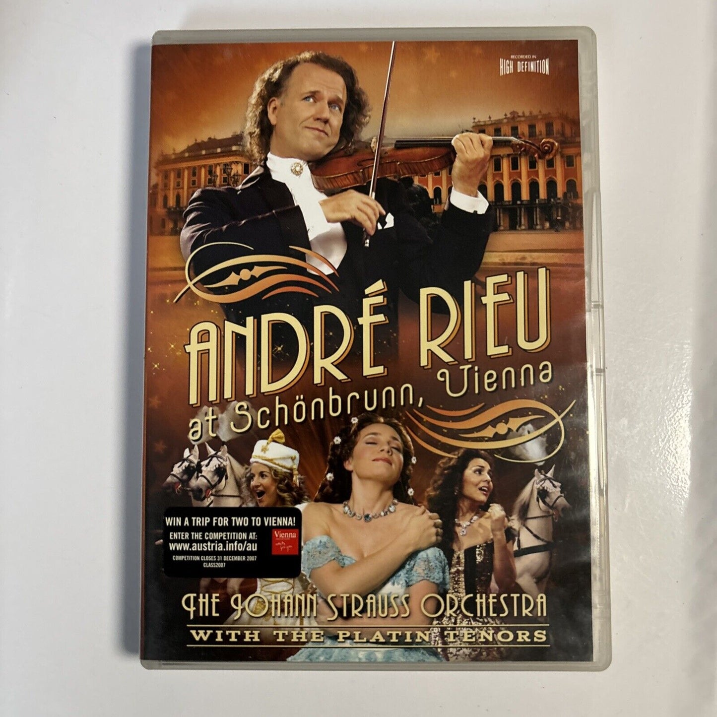 André Rieu at Schoenbrunn/Vienna by André Rieu (DVD, 2006) All Regions